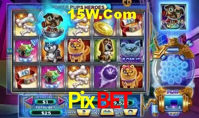 Biblioteca de slots populares na Pixbet